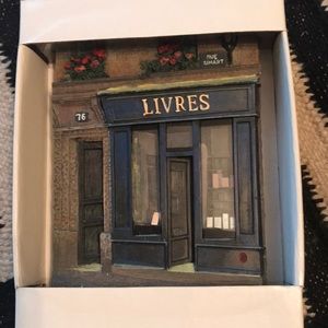 French wall plaque